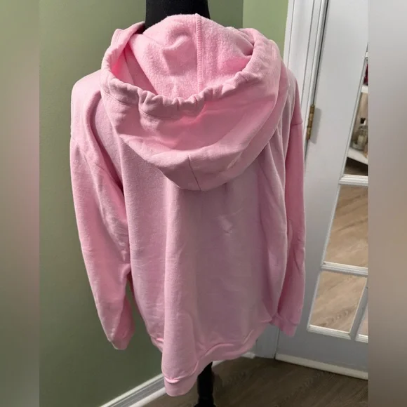 PINK Victoria's Secret Black and Pink Sweater - Picture 3 of 3